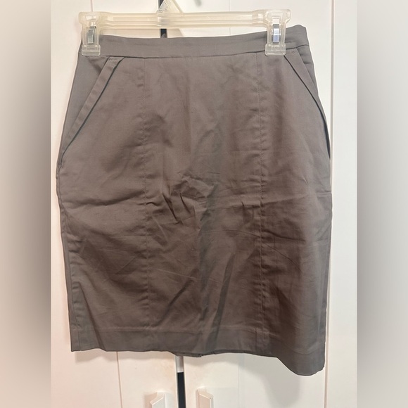 H&M Classic Brown Women's Pencil Skirt size 4‎ - Picture 2 of 7